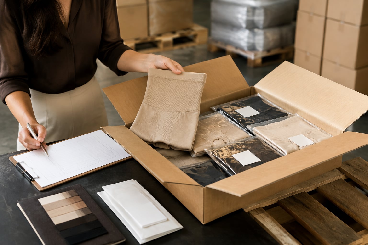 Vom Tech Pack zum Shapewear-Prototyp