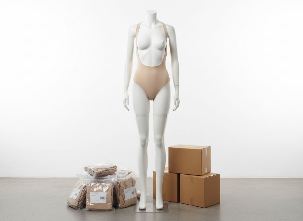 Schwarzer String-Shapewear: Großhandel & Private Label
