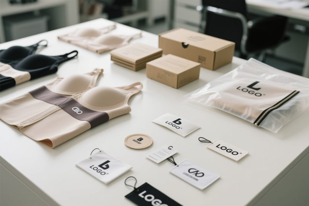 Material-, Branding- und Verpackungsoptionen für ein Private-Label-Shapewear-Briefing